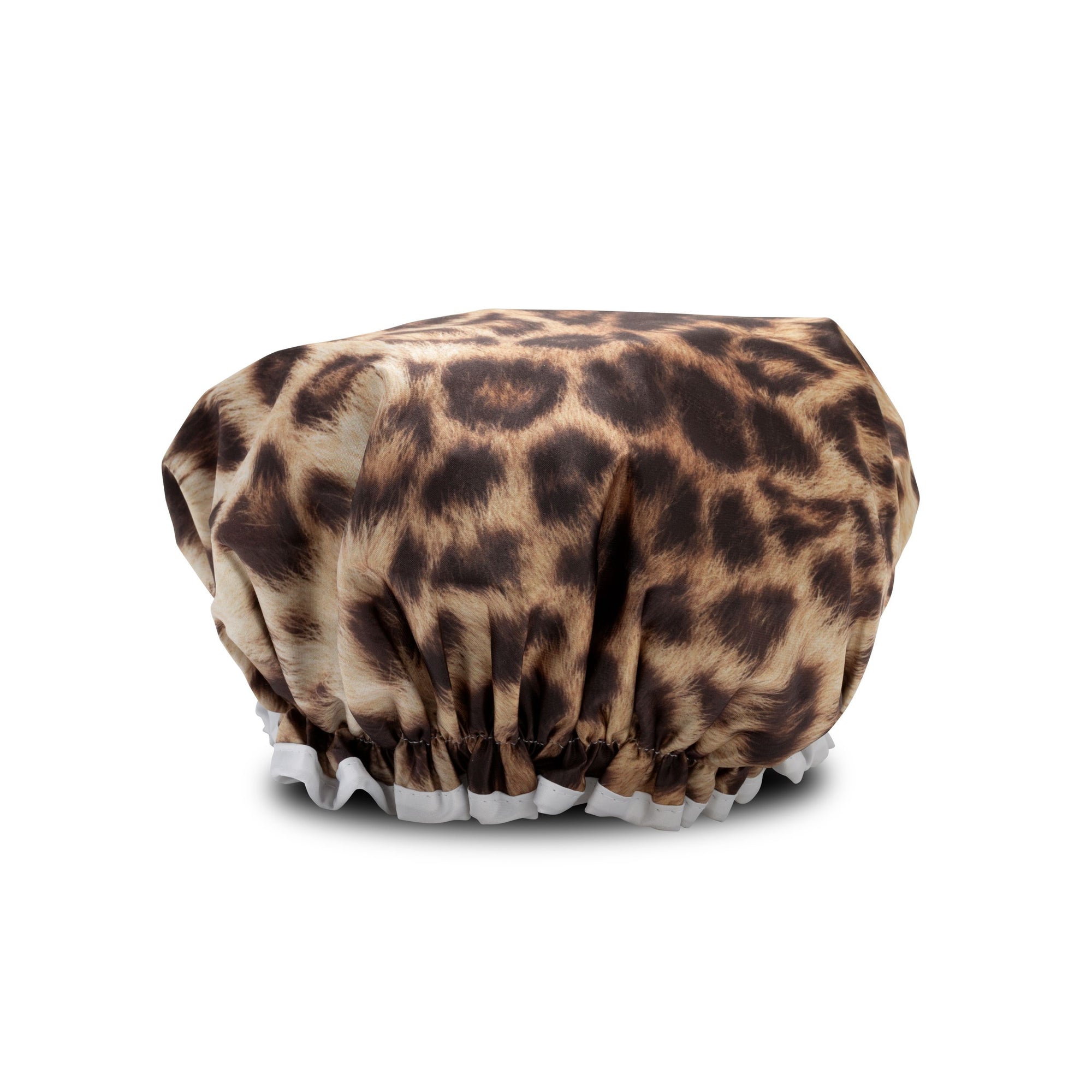 Manor Road Shower Cap Leopard