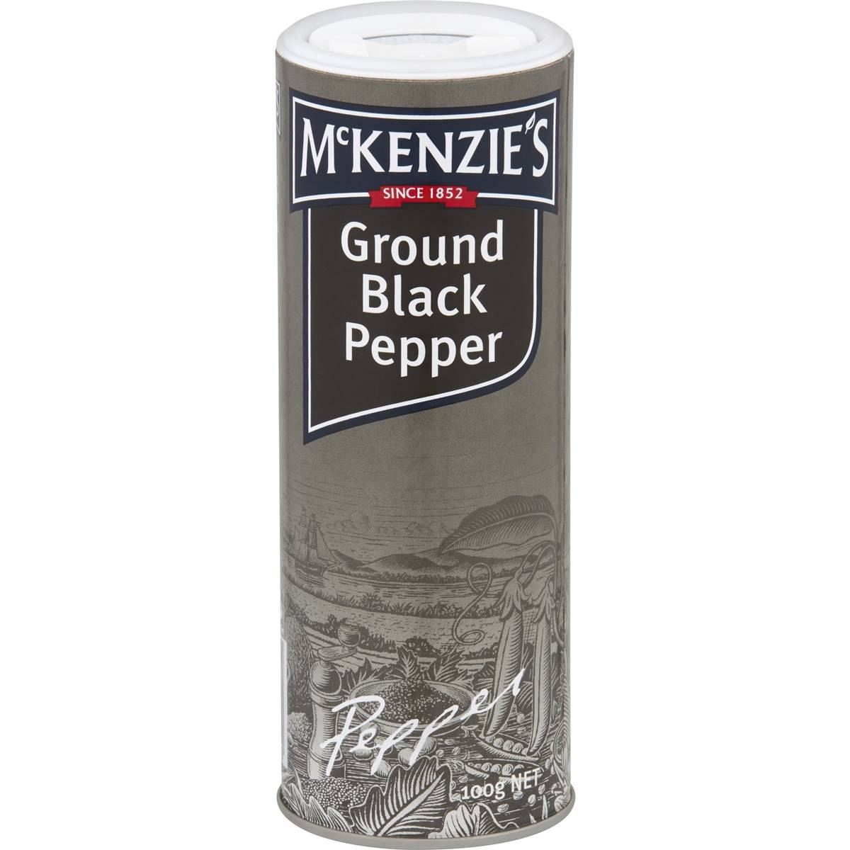 McKenzie's Ground Pepper Black 100g