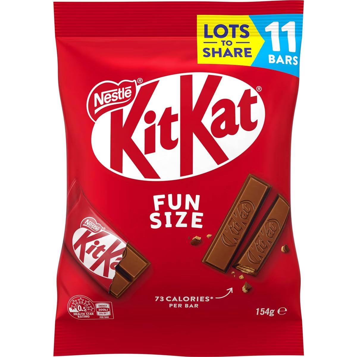 Nestle Kit Kat Fun Size 11pk 154g