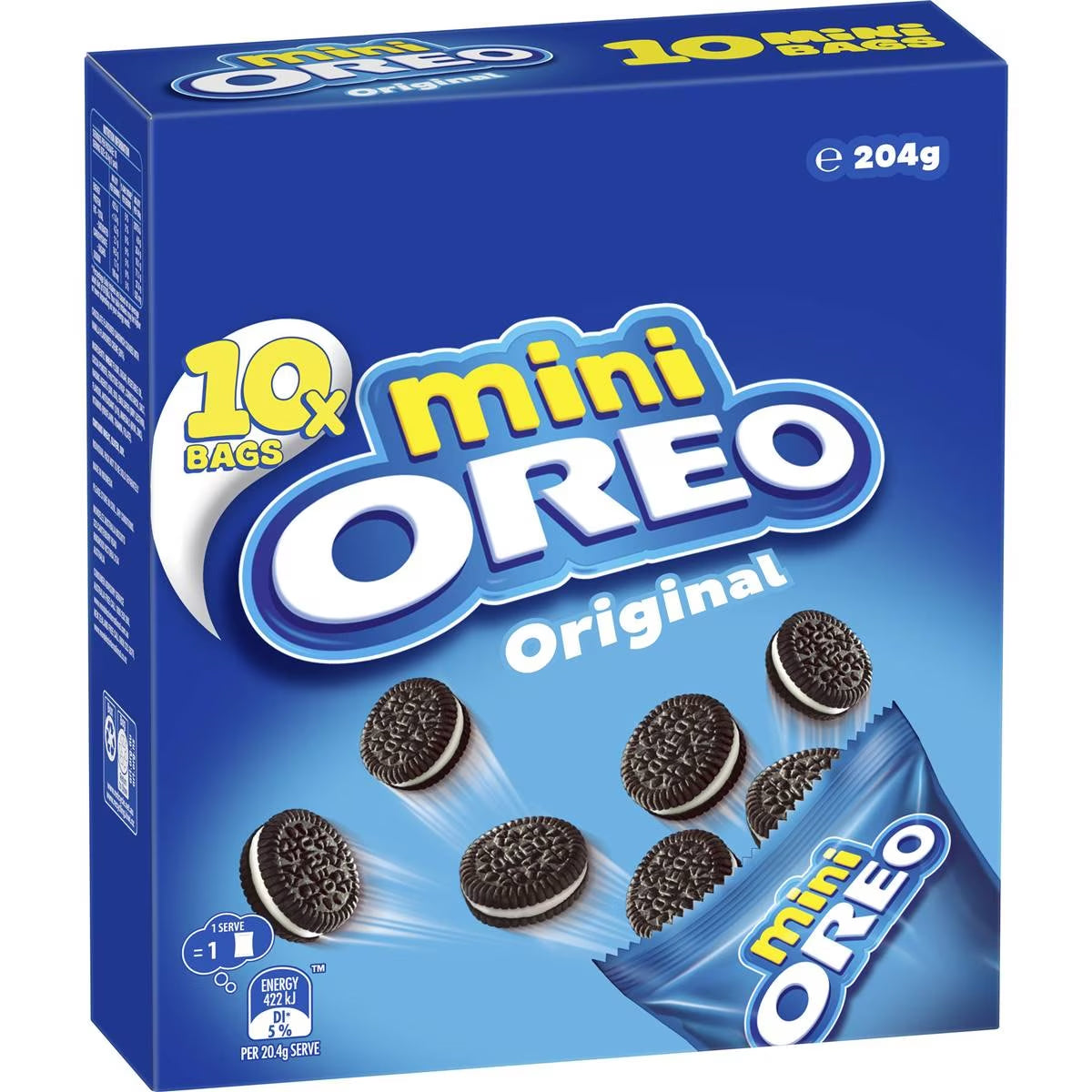 Oreo Mini Multipack Original 204g 10pk