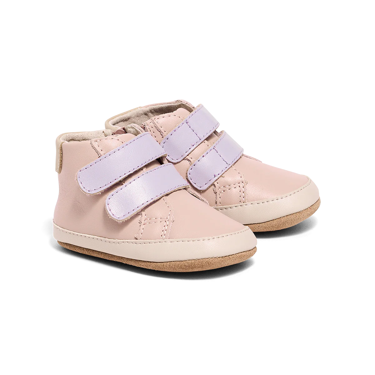 PB Soft Sole Shoe Hi-Top / Blush-Lilac / L