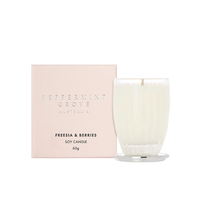 Peppermint Grove Candle 60g / Freesia & Berries