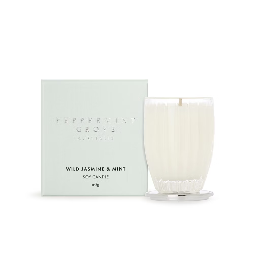 Peppermint Grove Candle 60g / Wild Jasmine & Mint