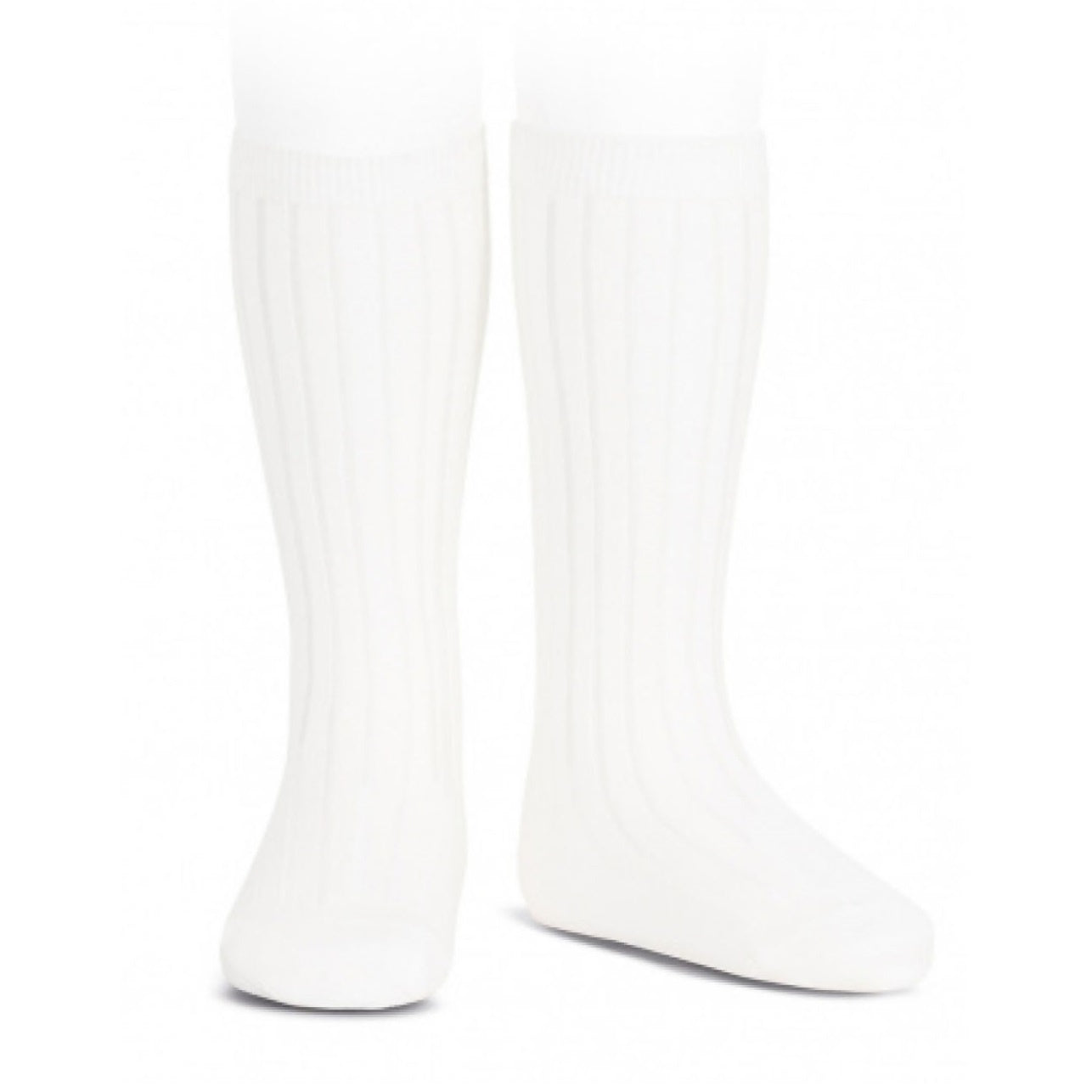 Condor 2016/2 Rib Knee High Sock / White