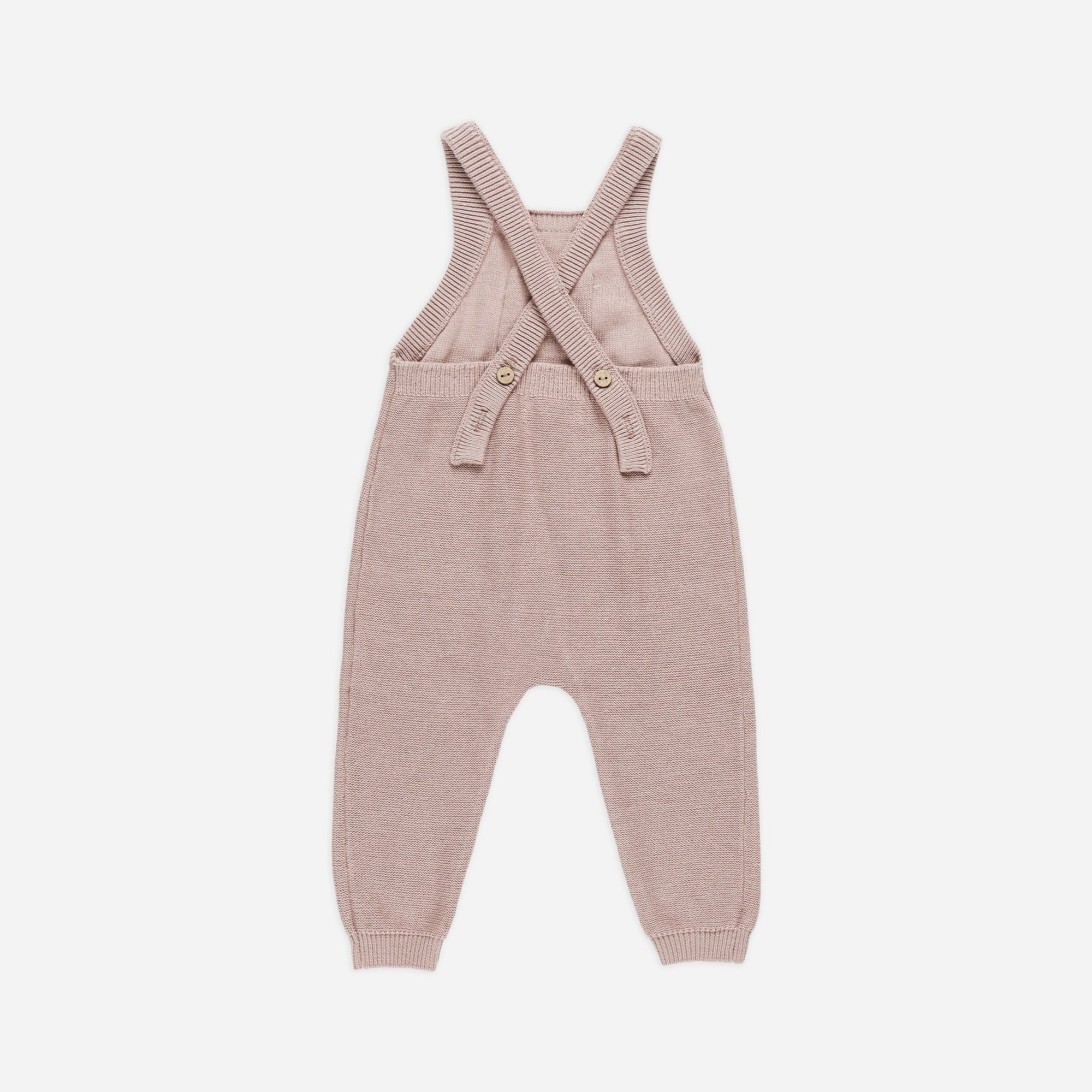 Knit Overall / Mauve / 3-6m