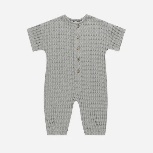 Hayes Jumpsuit Dusty Blue 6-12m