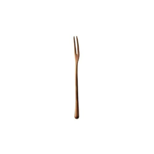 Wave Handle Small Fork 13cm - Rose Gold