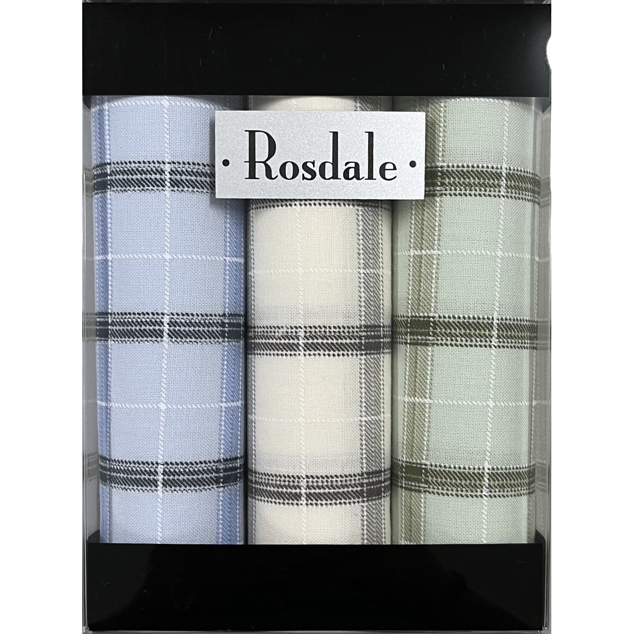 Rosdale Mens Handkerchiefs Box of 3 - 7