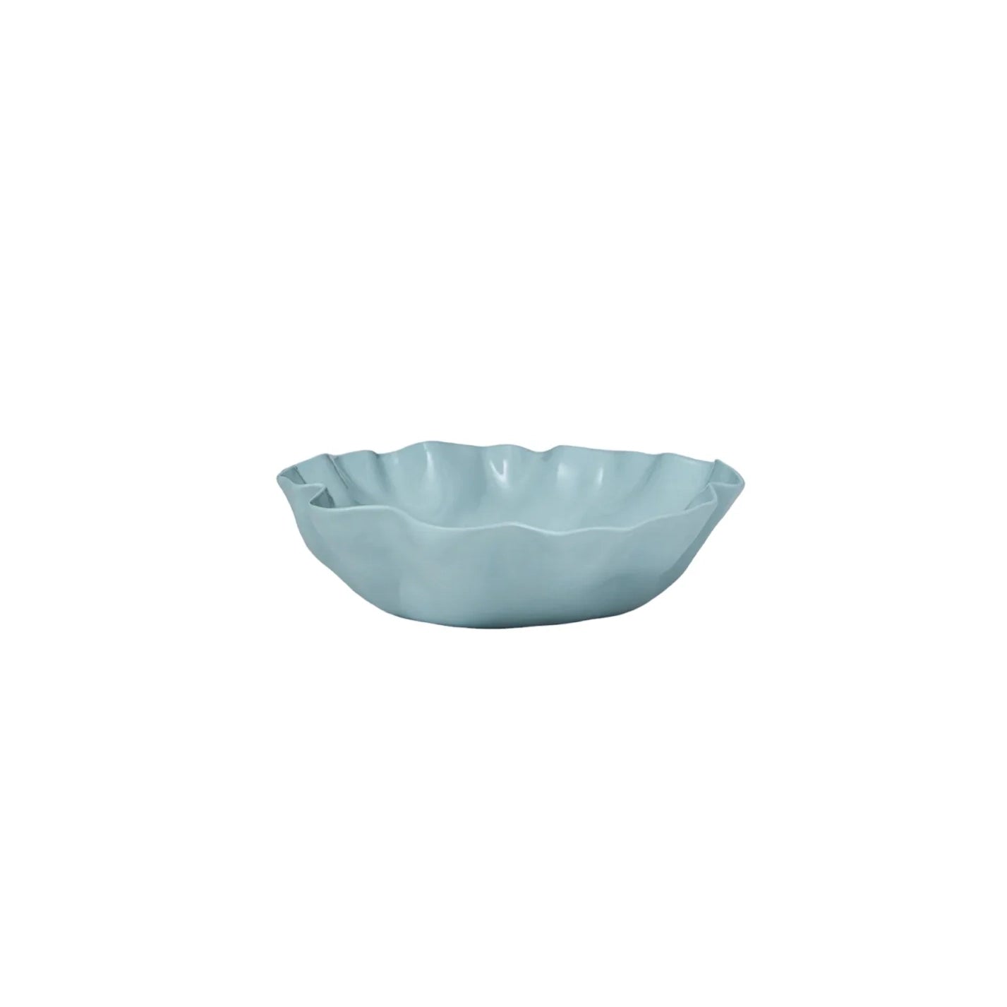 Ruffle Bowl Light Blue - XS