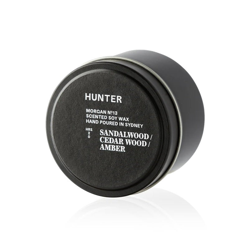 Hunter Candle Traveller Tin - Cucumber, Lavender & Sage