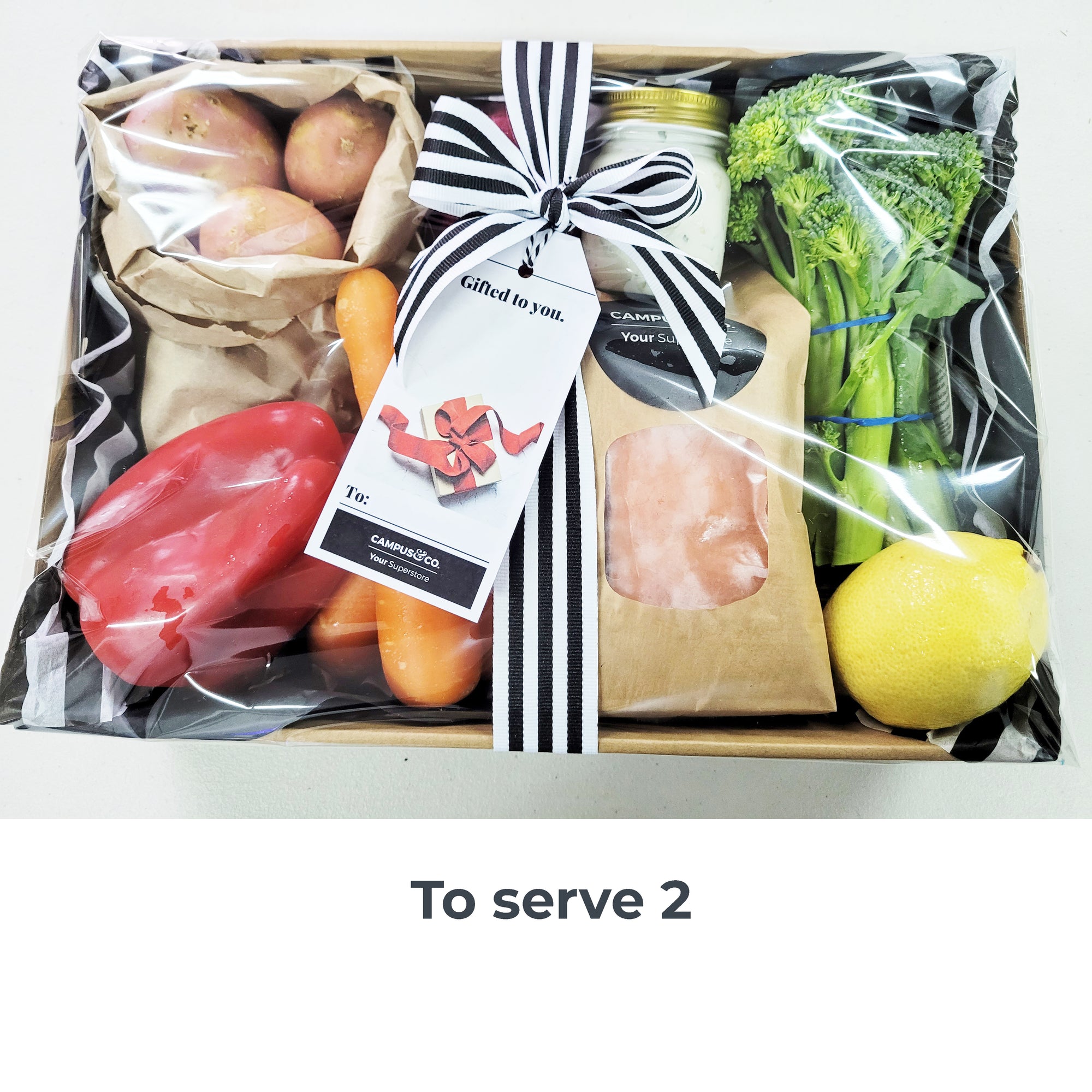 Salmon & Veg Dinner Hamper