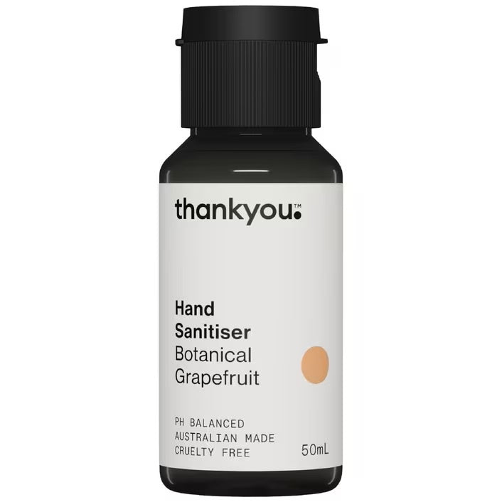 Thankyou Hand Sanitiser Gel Grapefruit 50ml