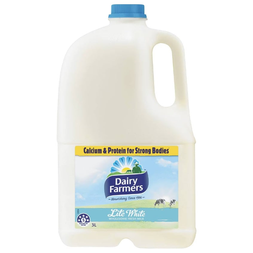 Dairy Farmers Milk Lite 3L