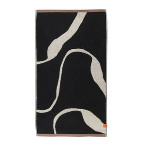 Nova Towel Black/White 50x90cm