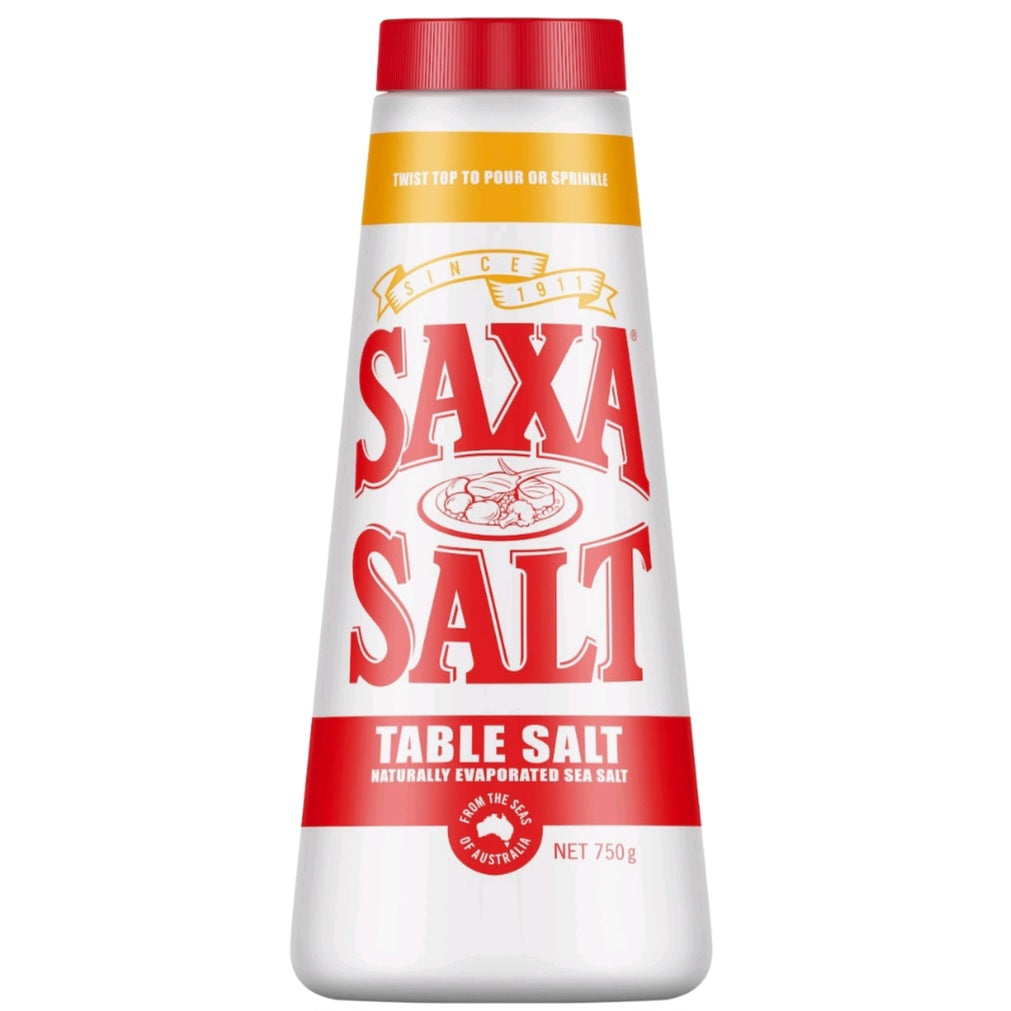 Saxa Table Salt Drum 750g