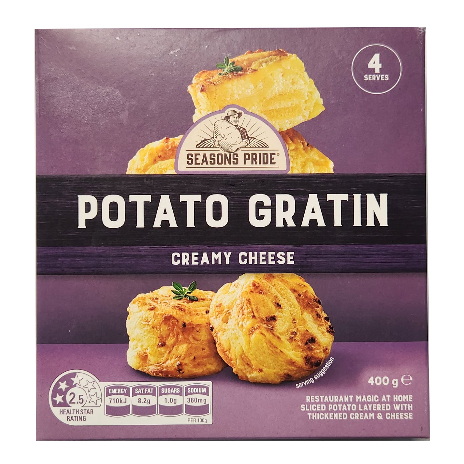 Seasons Pride Potato Gratin 400g