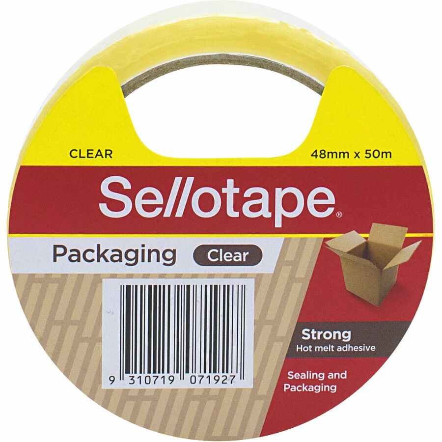 Sellotape Packaging Tape Clear 48mm x 50m