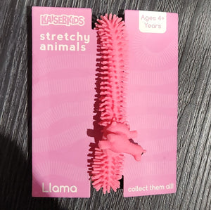 Stretchable Animal Pink Llama