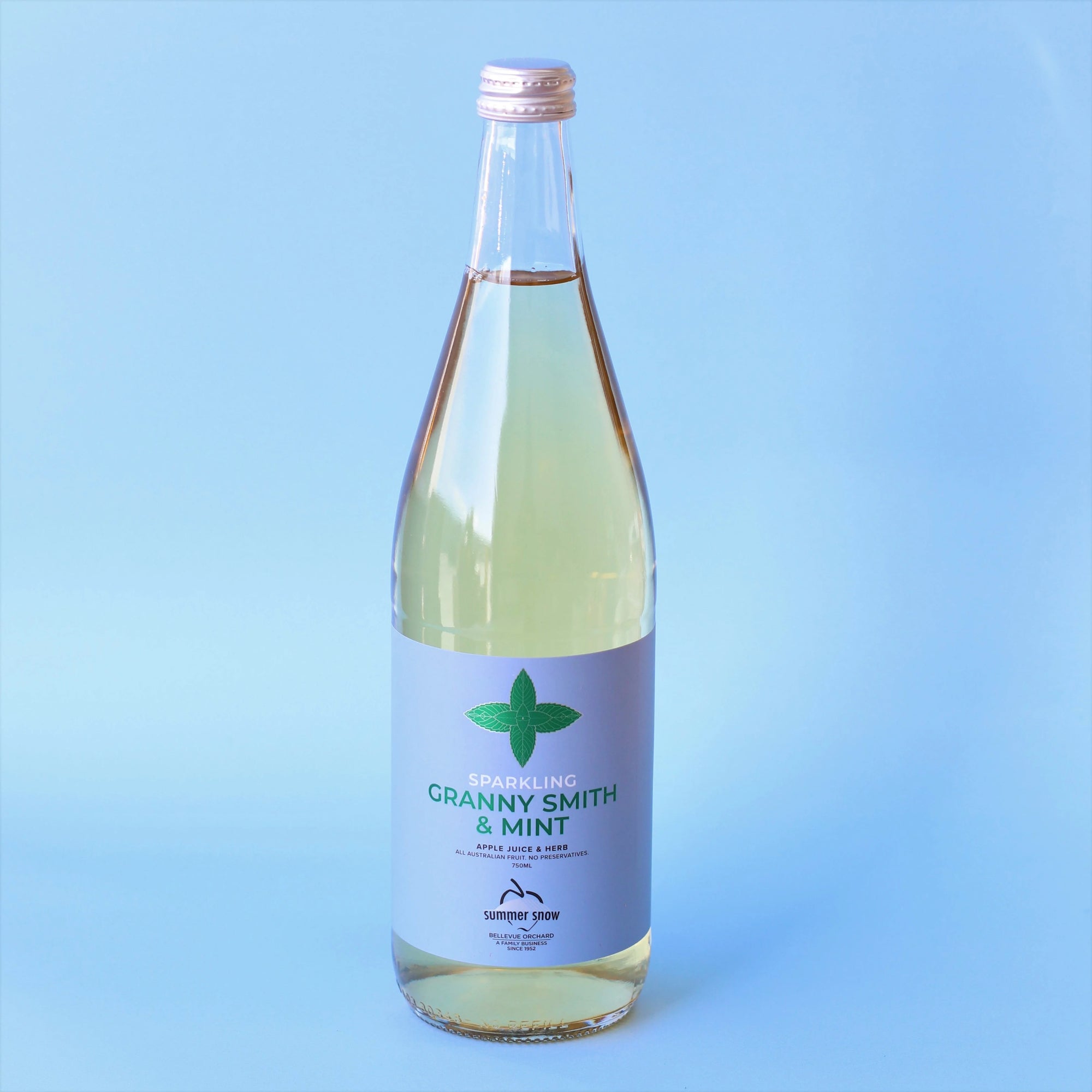 Summer Snow Sparkling Apple & Mint 750ml