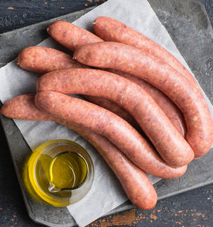 Freshly Frozen Sausages Gourmet Beef Thin 1kg