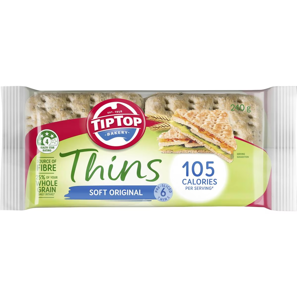 Tip Top Original Thins 6pk