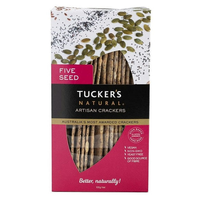 Tuckers Artisan Five Seed 100g