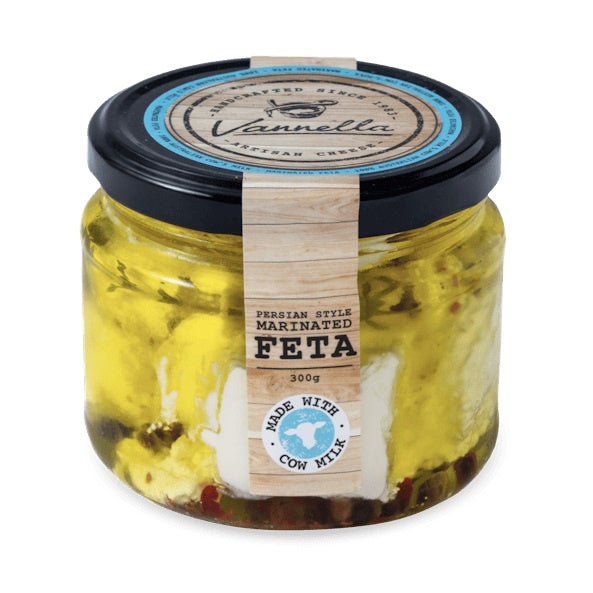 Vannella Marinated Cow Feta 300g