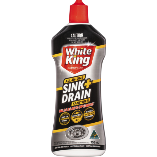 White King Drain & Sink All In One 750ml