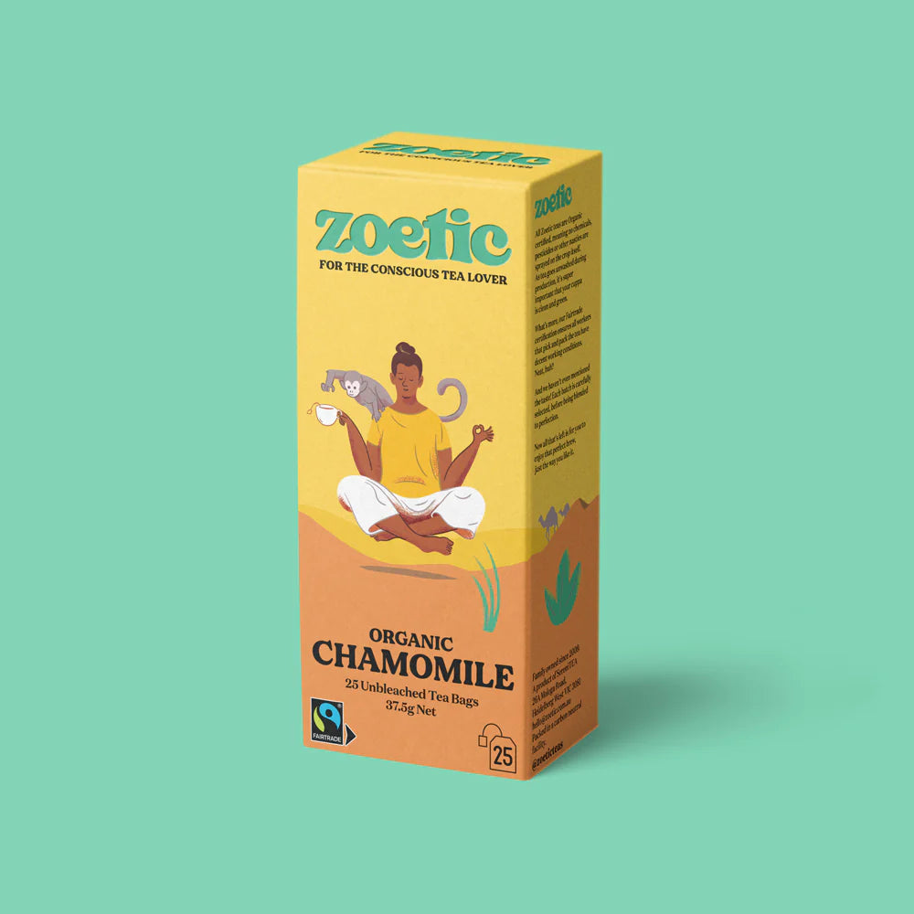 Zoetic Tea Bags Chamomile 25pk