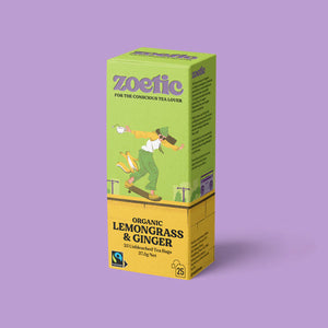 Zoetic Tea Bags Lemongrass & Ginger 25pk