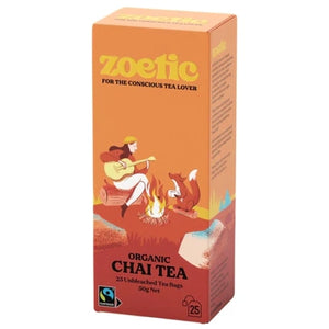 Zoetic Tea Bags Chai Tea 25pk