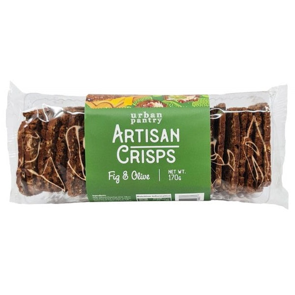 Urban Pantry Artisan Crisps Fig & Olive 170g