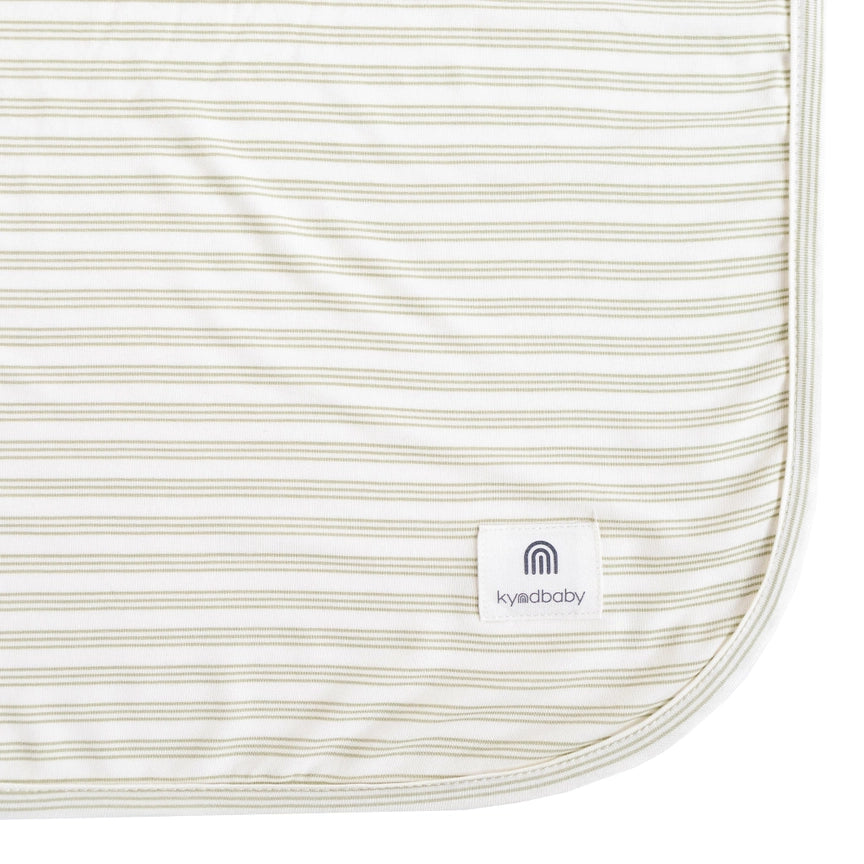 Kynd Baby Stretchy Swaddle / Sage Stripe