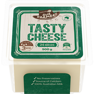 Community Co Tasty Cheese Slices 500g