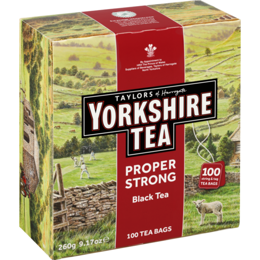 Taylors Yorkshire Tea Proper Strong Tea Bags 100pk