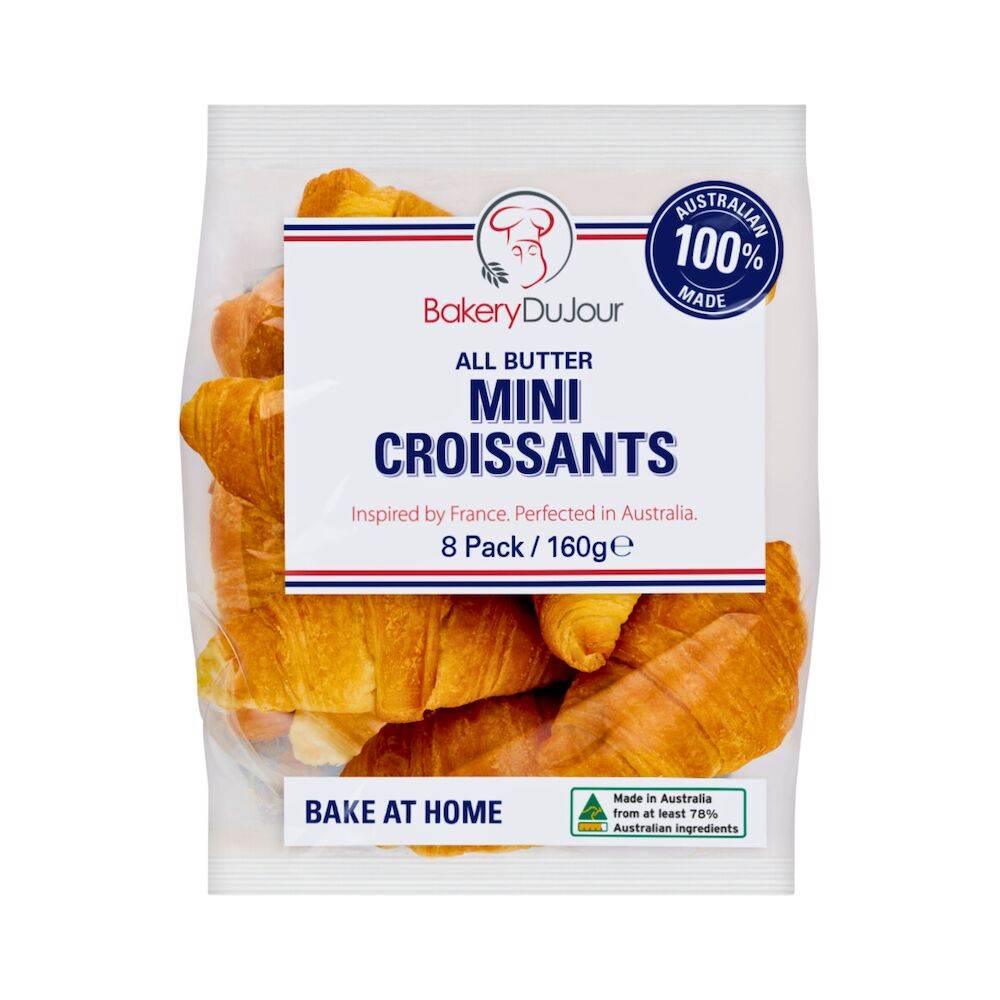 Bakery Du Jour Mini Croissants 8pk