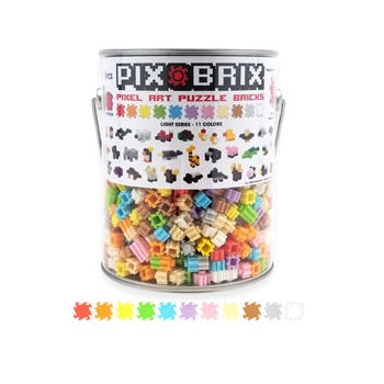 PixBrix - Paint Can 1500 Mixed Pieces Light