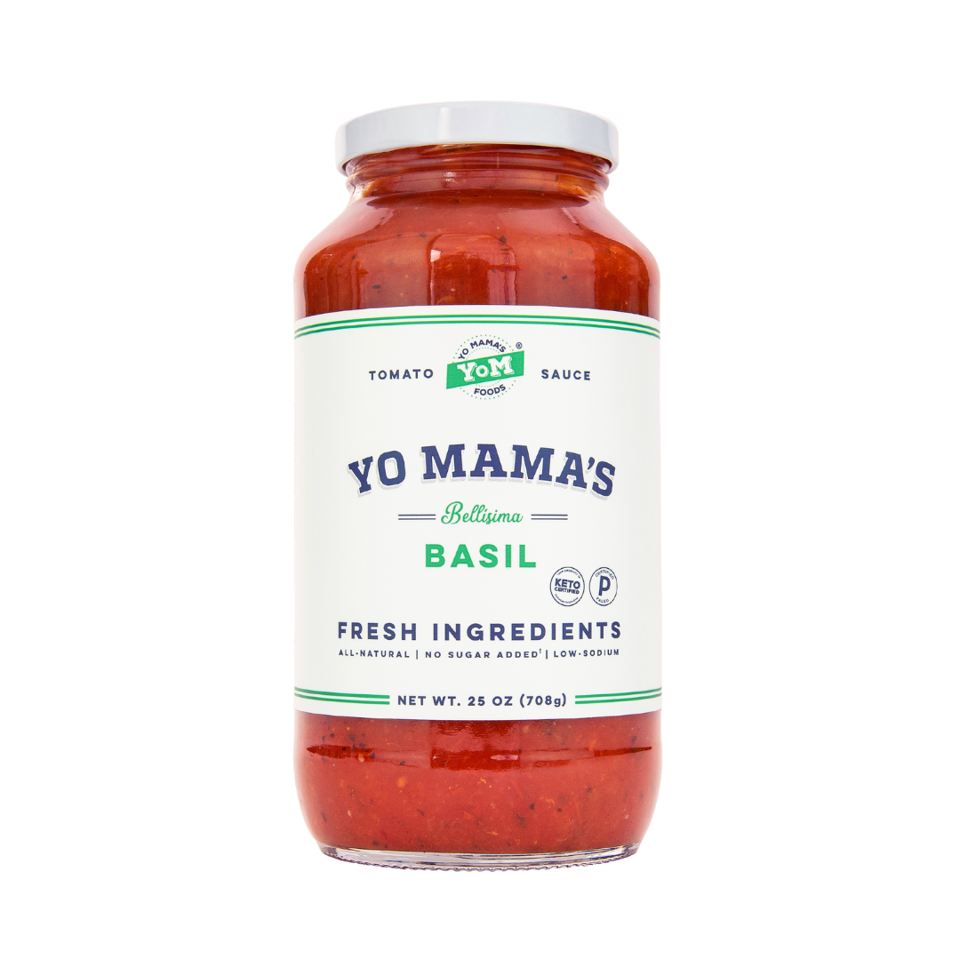 Yo Mama's Bellisima Basil Pasta Sauce 708g