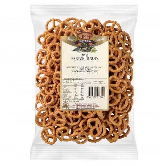 Yummy Snack Co Pretzel Knots 300g