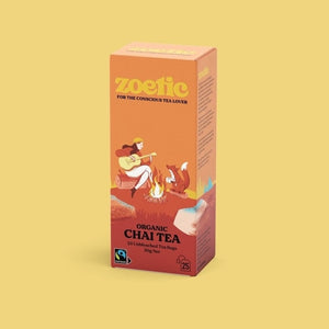 Zoetic Tea Bags Chai Tea 25pk