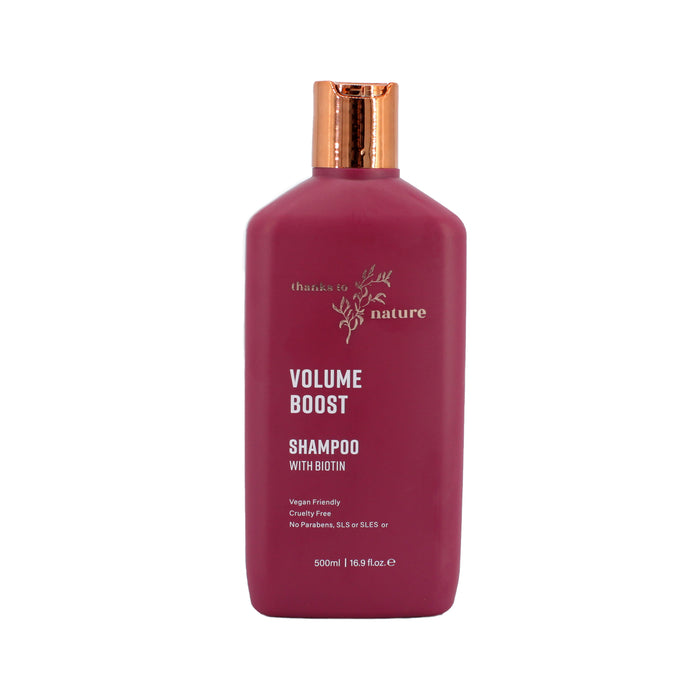 Thanks to Nature Volume Boost Shampoo with Biotin 500ml