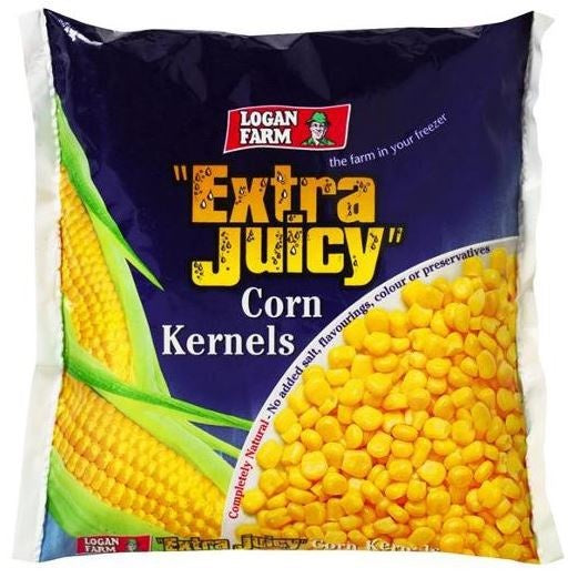 Logan Farm Extra Juicy Corn Kernels 500g