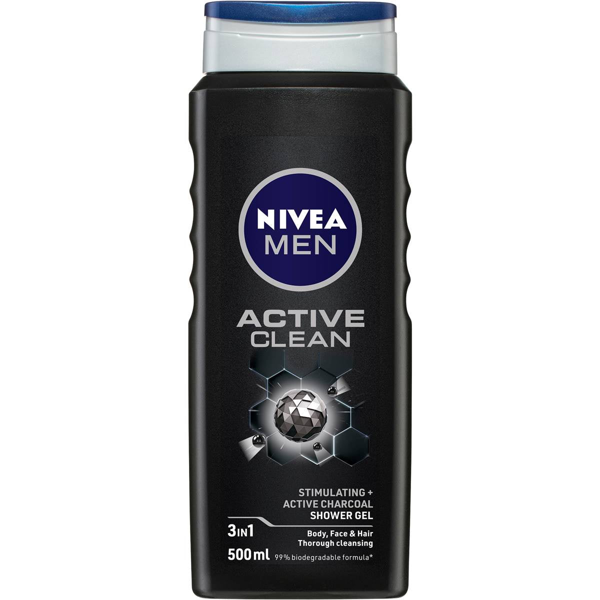 Nivea Men Active Clean Shower Gel 500ml