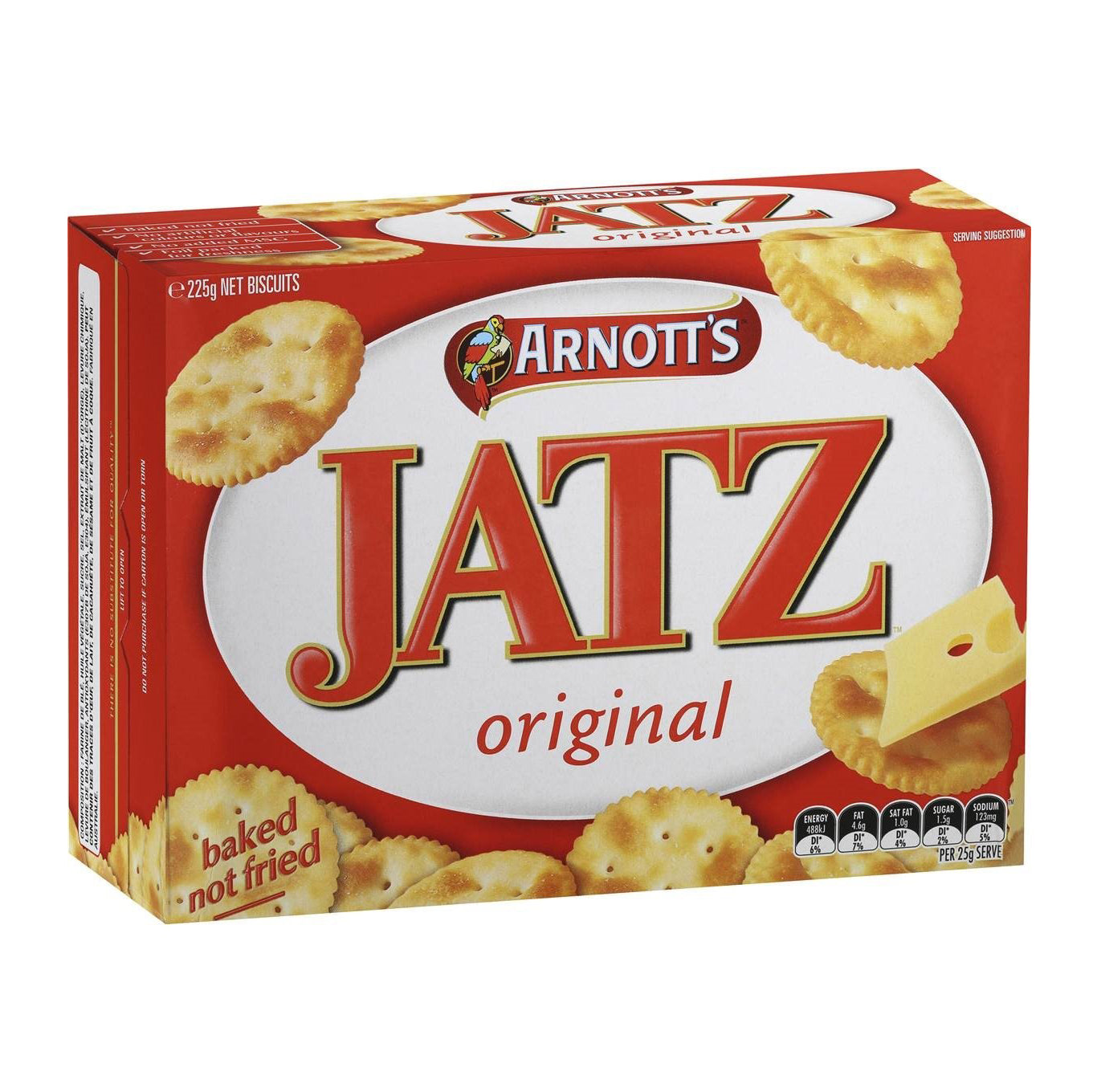 Arnott's Jatz Original 225g