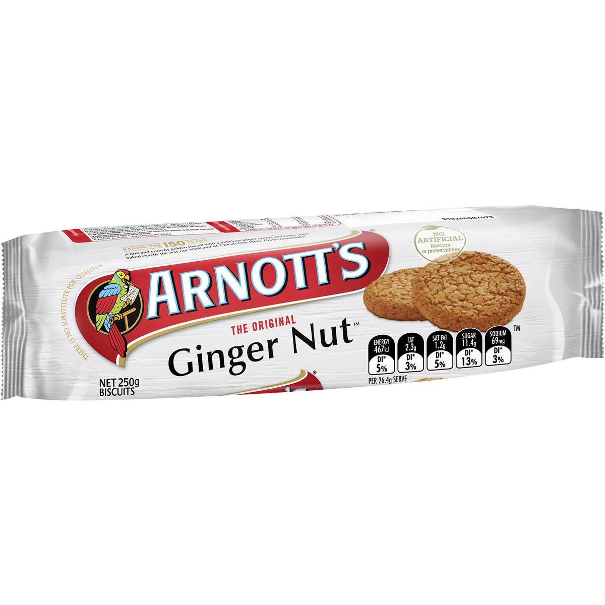 Arnott's Gingernut Biscuits 250g