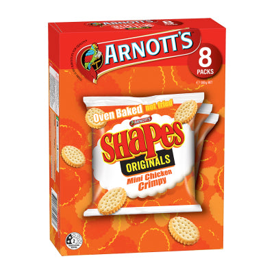 Arnott's Shapes Original Chicken Crimpy 8pkt