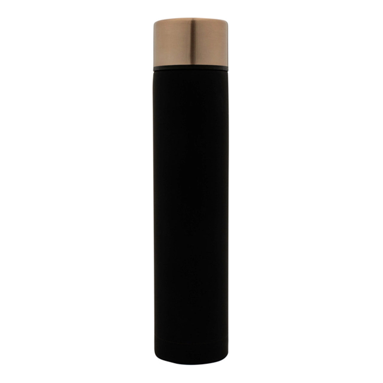 Avanti Skinny SS Bottle 230ml Black & Rose Gold