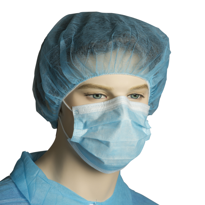 Bastion Surgical Face Masks with Earloops - Blue