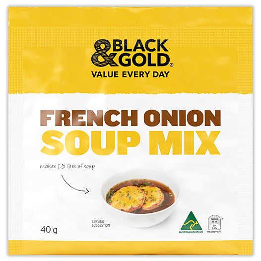 Black & Gold French Onion Soup 40g