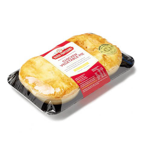 Baked Provisions Chicken & Vegetable Pie 2pk 420g